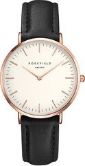 Rosefield The Tribeca Black & White Rose Gold naiste käekell hind ja info | Naiste käekellad | kaup24.ee