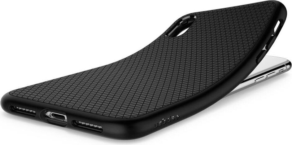 Spigen Liquid Air super elegant TPU back cover case for Apple iPhone XR Black цена и информация | Telefoni kaaned, ümbrised | kaup24.ee