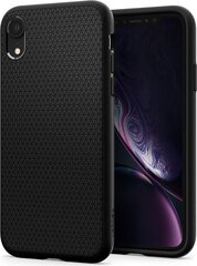 Spigen Liquid Air super elegant TPU back cover case for Apple iPhone XR Black hind ja info | Telefoni kaaned, ümbrised | kaup24.ee