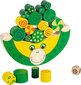 Small Foot 11058 Eco Wooden Educational Balancing Frog with small shapes (20pcs) for kids 3y+ (16x2x8cm) цена и информация | Arendavad mänguasjad | kaup24.ee