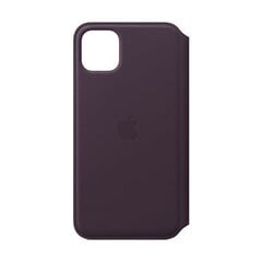 Apple Leather Folio iPhone 11 Pro Aubergine цена и информация | Чехлы для телефонов | kaup24.ee