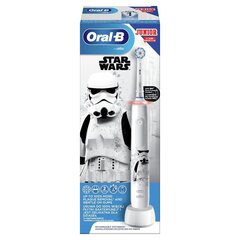 Электрическая зубная щетка Oral-B PRO3 JUNIOR 6+ StarWars цена и информация | Электрические зубные щетки | kaup24.ee