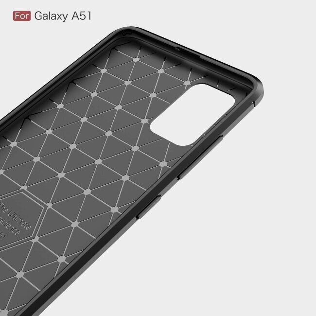 Samsung Galaxy A51 (A515F) ümbris, must hind ja info | Telefoni kaaned, ümbrised | kaup24.ee