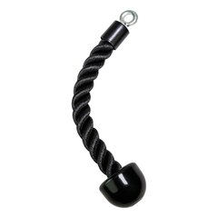 Скакалка для трицепса Tunturi Single Tricep Rope, 37 см цена и информация | Аксессуары для тренажеров | kaup24.ee