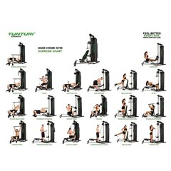 Treeningkeskus Tunturi HG80 hind ja info | Treeningkeskused | kaup24.ee