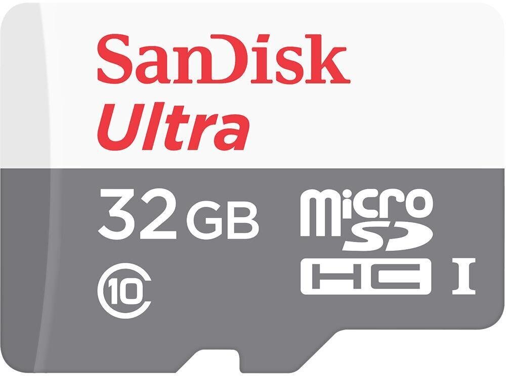 SanDisk Ultra microSD mälukaart 32 GB MiniSDHC UHS-I Klass 10 цена и информация | Mobiiltelefonide mälukaardid | kaup24.ee