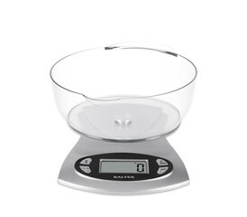 Salter 1069 SVDR 5KG Electronic Kitchen Scale - Silver цена и информация | Бытовые | kaup24.ee