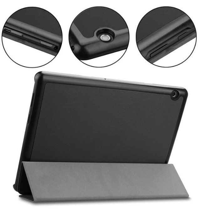 Tactical Book Tri Fold MediaPad T5, 10'' hind ja info | Tahvelarvuti kaaned ja kotid | kaup24.ee