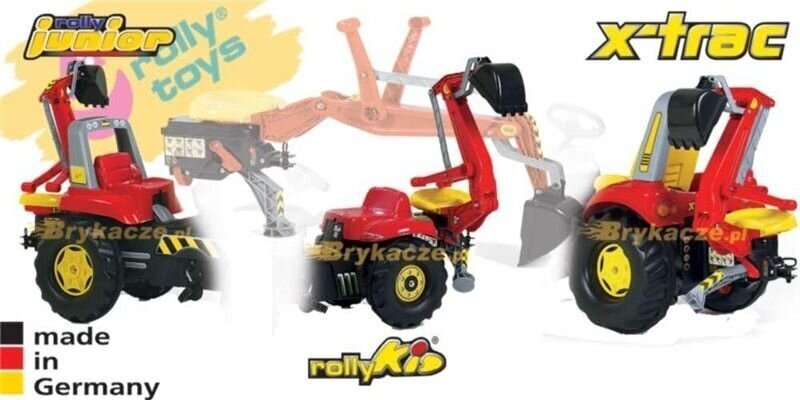 Rolly Toys aizmugures ekskavatora kausa iekrāvējs hind ja info | Laste elektriautod | kaup24.ee