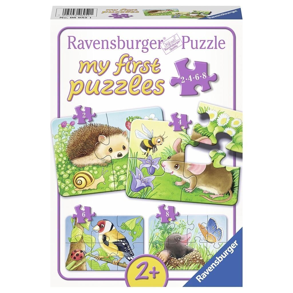 Ravensburger minu esimene pusle 2-4-6-8 tk цена и информация | Pusled | kaup24.ee