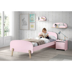Laste voodi Voodi KIBE9013, roosa hind ja info | Lastevoodid | kaup24.ee