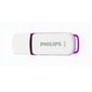 Philips USB 2.0 Mälupulk Snow Edition (violetne) 64 GB hind ja info | Mälupulgad | kaup24.ee