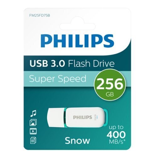 Philips USB 3.0 Mälupulk Snow Edition (violetne) 64 GB 256GB hind ja info | Mälupulgad | kaup24.ee