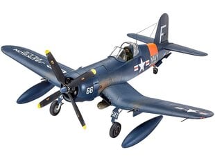 Сборная пластиковая модель Revell - F4U-4 Corsair подарочный набор, 1/72, 63955 цена и информация | Конструкторы и кубики | kaup24.ee