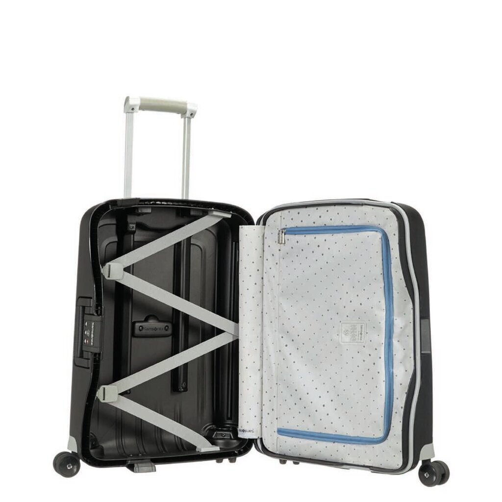 Samsonite käsipagas S`Cure Spinner 55/20, must hind ja info | Kohvrid, reisikotid | kaup24.ee