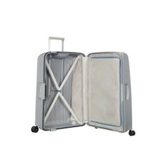 Samsonite средний чемодан S`Cure Spinner 69/25, светло-серый цена и информация | Чемоданы, дорожные сумки | kaup24.ee
