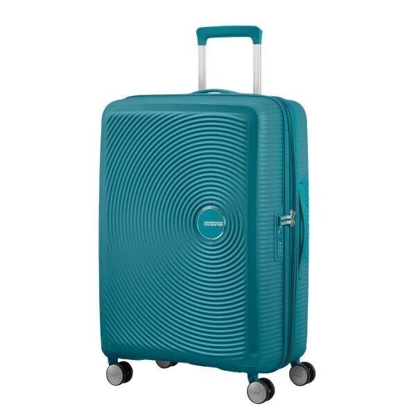 American Tourister suur reisikohver Soundbox Spinner Expandable 77cm, roheline hind ja info | Kohvrid, reisikotid | kaup24.ee