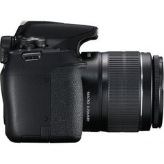 Canon EOS 2000D + 18-135mm IS Kit, black цена и информация | Цифровые фотоаппараты | kaup24.ee