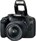 Canon EOS 2000D + 18-55mm IS + 75-300mm Kit цена и информация | Fotoaparaadid | kaup24.ee