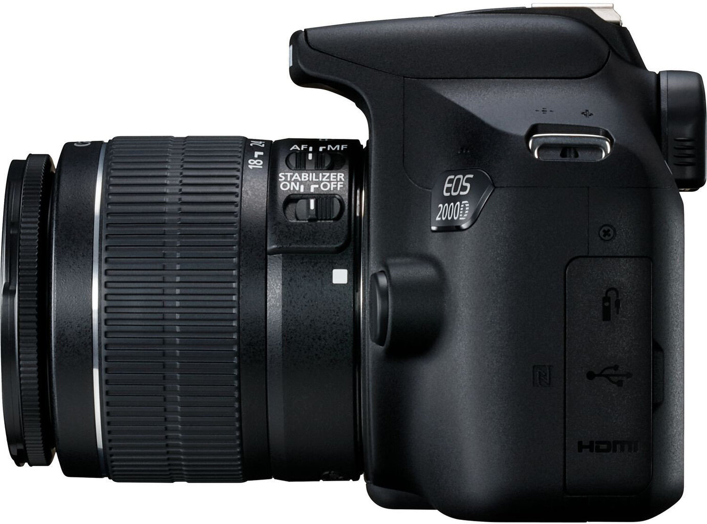 Canon EOS 2000D + 18-55mm IS + 75-300mm Kit цена и информация | Fotoaparaadid | kaup24.ee