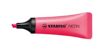 Маркер Corex Stabilo Neon, розовый цена и информация | Письменные принадлежности | kaup24.ee