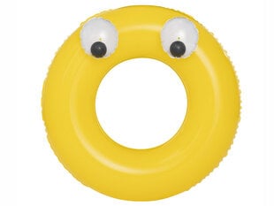 BESTWAY круг для плавания Big Eyes, диаметр 91 см, ассортимент цена и информация | Надувные и пляжные товары | kaup24.ee