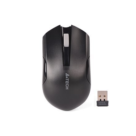 A4Tech Mouse G3-200NS Wireless, No, Blac цена и информация | Hiired | kaup24.ee