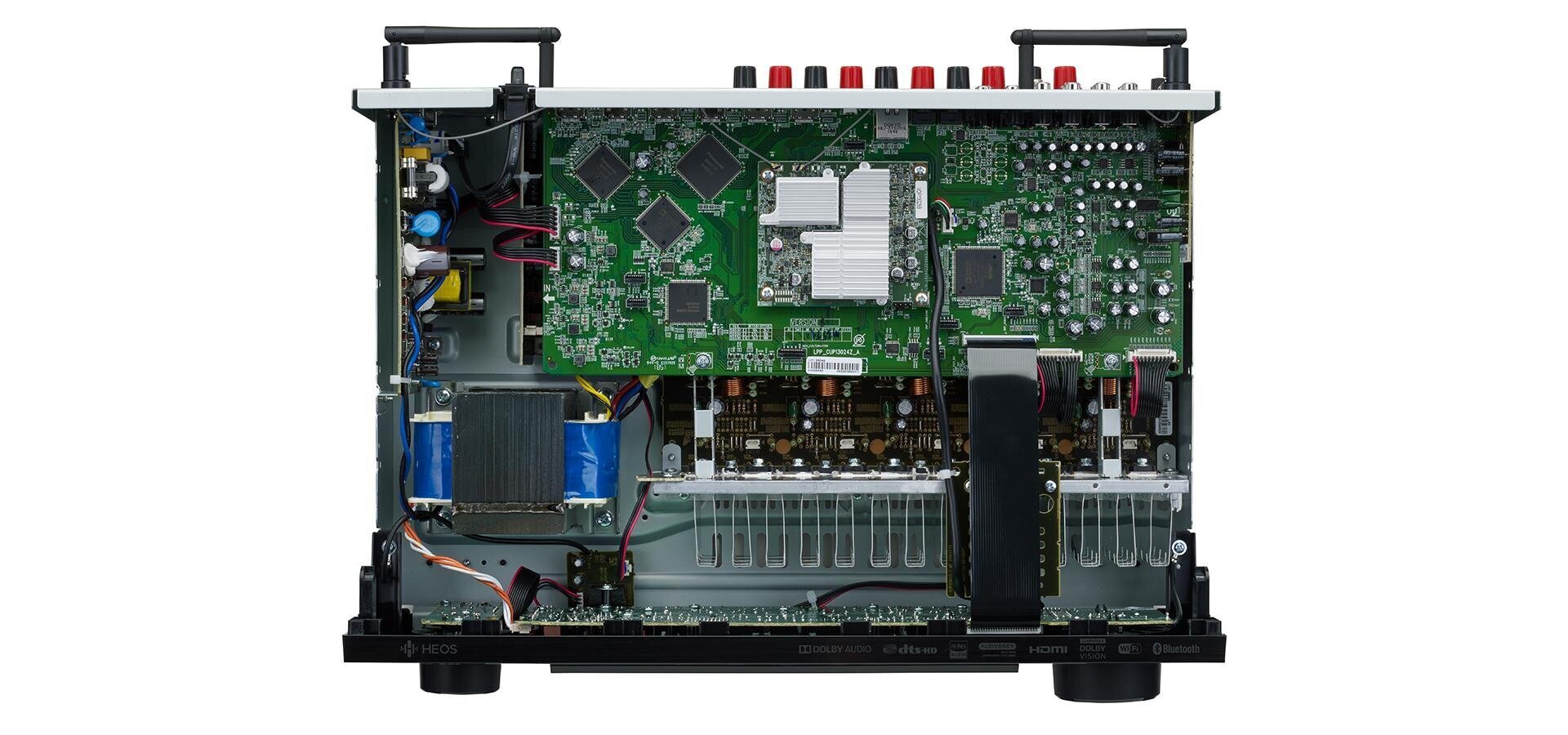 5.2 kodukino ressiiver Denon, Heos AVR-S650H hind ja info | Koduaudio ja "Soundbar" süsteemid | kaup24.ee