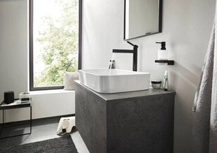 Смеситель для умывальника с push-open Hansgrohe Finoris 260, черный цена и информация | Смесители | kaup24.ee