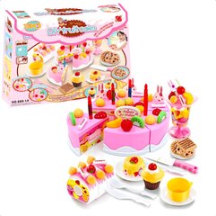 Детский праздничный торт, 75 элементов цена и информация | Игрушки для девочек | kaup24.ee