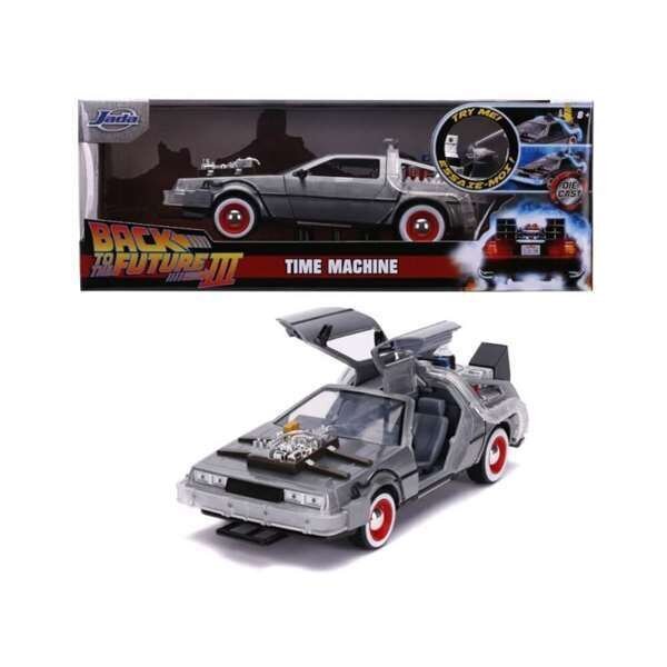 Auto DeLorean Back to the Future III Simba 1:24 цена и информация | Fännitooted mänguritele | kaup24.ee