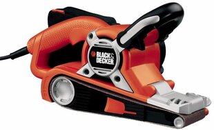 Ленточная шлифовальная машине Black&Decker KA88 720W 75x533 мм цена и информация | Шлифовальные машины | kaup24.ee