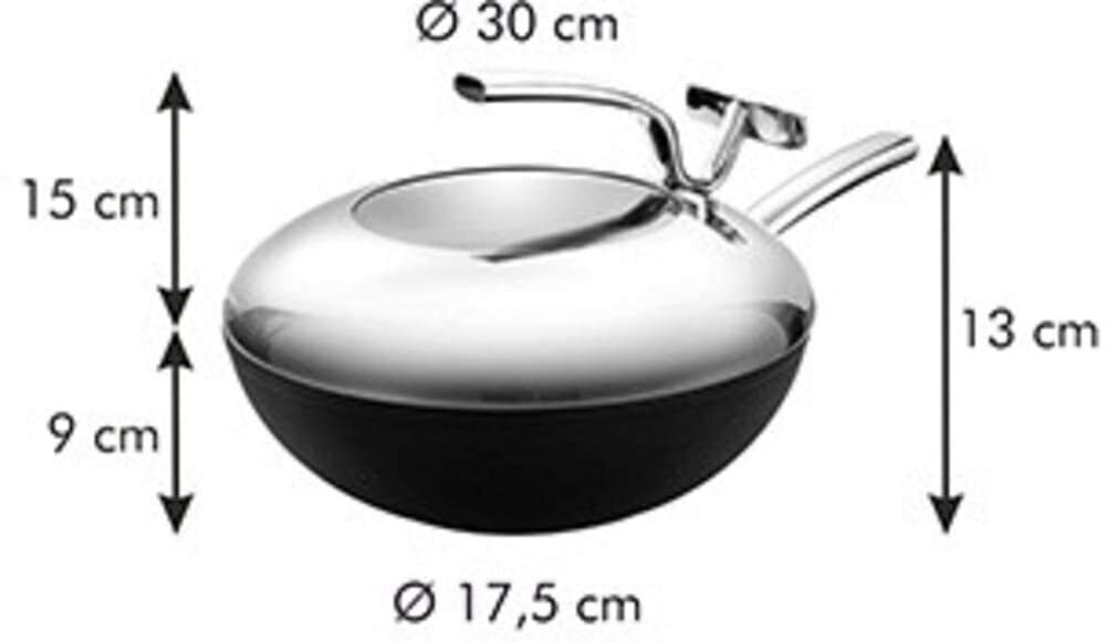 Tescoma President Wok-pann kaanega, Ø 30 cm hind ja info | Pannid | kaup24.ee