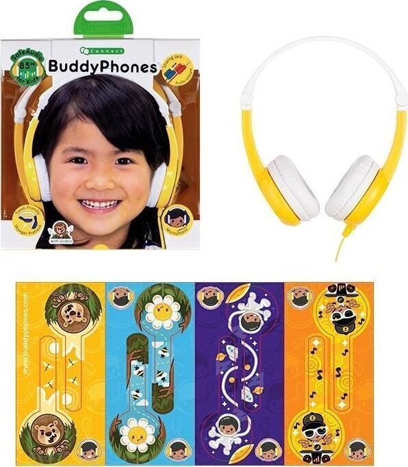 BuddyPhones 3+ Connect 85 hind ja info | Kõrvaklapid | kaup24.ee