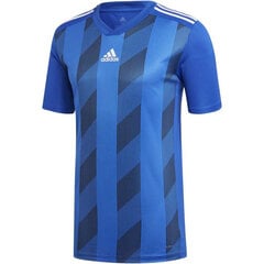 T-särk meestele Adidas Striped 19 Jersey M DP3200, sinine hind ja info | Meeste T-särgid | kaup24.ee