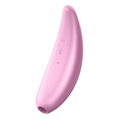 Присоски для клитора Satisfyer Curvy 3+ Розовый цена и информация | Вибраторы | kaup24.ee