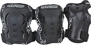 Tempish FID 3-set of protect.(knees, elbows, wrists) black XL цена и информация | Защиты | kaup24.ee