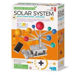 Зеленая наука  Моторизованный планетарий солнечной системы  4M цена и информация | Развивающие игрушки и игры | kaup24.ee
