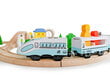 Puidust rong on akutoitega 69 tk, Ecotoys цена и информация | Poiste mänguasjad | kaup24.ee