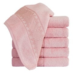 Käterätikute komplekt bambusest Issimo Pink hind ja info | Rätikud, saunalinad | kaup24.ee
