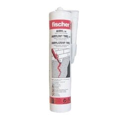 „Fischer" värvitav akrüül, valge, 300 ml цена и информация | Изоляционный и уплотняющий упаковочный материал | kaup24.ee