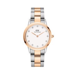 женские часы daniel wellington dw00100358 - iconic link lumine 32mm (zw510a) цена и информация | Женские часы | kaup24.ee