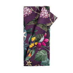 Салфетка AMAZONIA 43x116см, цветы/ фиолетовая ткань, 100%хлопок, ткань 249 цена и информация | Скатерти, салфетки | kaup24.ee