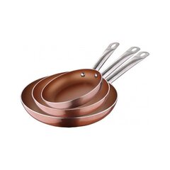 Pannide komplekt Chef Copper, 3-osa цена и информация | Cковородки | kaup24.ee