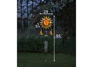 Päikesepaneeliga tuulekell Windy hind ja info | Aia- ja õuevalgustid | kaup24.ee