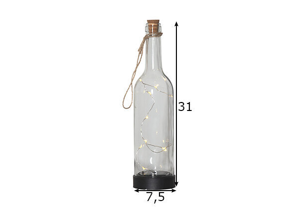 Päikesepaneeliga aiavalgusti Bottle цена и информация | Aia- ja õuevalgustid | kaup24.ee