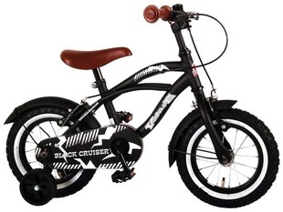 Laste jalgratas Volare Cruiser, must, 12 , kahe käsipiduriga hind ja info | Jalgrattad | kaup24.ee