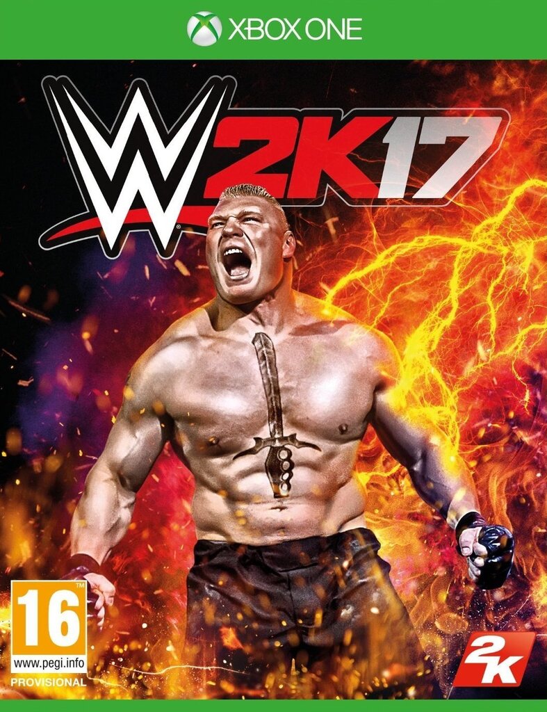 Mäng WWE 2K17, Xbox ONE hind ja info | Arvutimängud, konsoolimängud | kaup24.ee