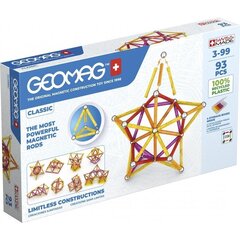 Geomag Classic Green Line 93 magnetid цена и информация | Конструкторы и кубики | kaup24.ee