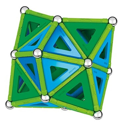 Geomag Classic Panels Green Line magnetid, 114 osa hind ja info | Klotsid ja konstruktorid | kaup24.ee